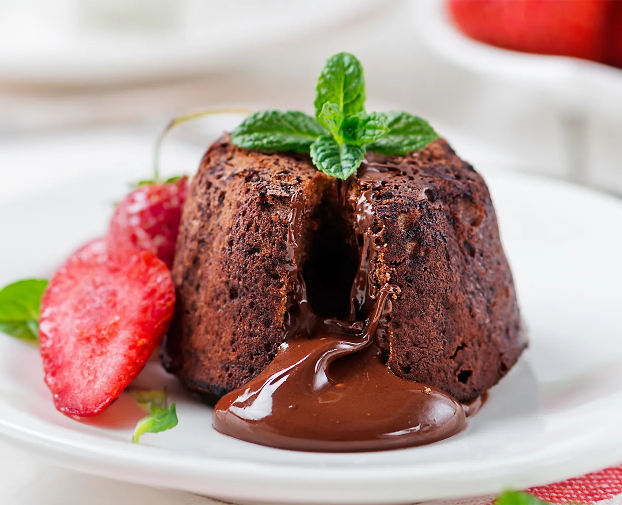 Melt in the middle chocolate pudding | PURE VIA